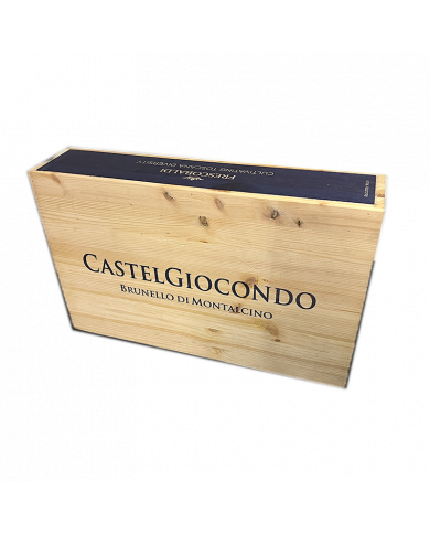 Rode wijnen  Cassa legno da 6 bott. Brunello di Montalcino DOCG Castelgiocondo 2015 - Frescobaldi 177,05 €