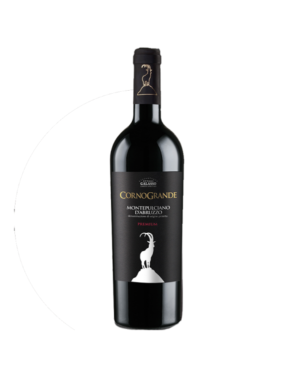 Rode wijnen  Corno Grande Montepulciano d'Abruzzo DOC Premium 2017 - Ettore Galasso 6,75 â‚¬ Rode wijnen  Corno Grande Montepulciano d'Abruzzo DOC Premium 2017 - Ettore Galasso 6,75 â‚¬