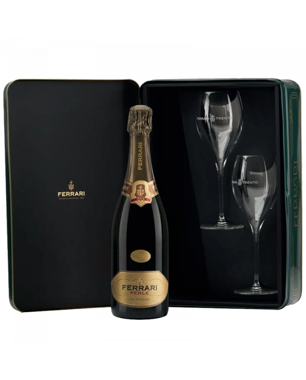 White wines  Latta Nera Perlé Brut Trento DOC 2017 + 2 Calici - Ferrari 63,77 â‚¬ White wines  Latta Nera Perlé Brut Trento DOC 2017 + 2 Calici - Ferrari 63,77 â‚¬