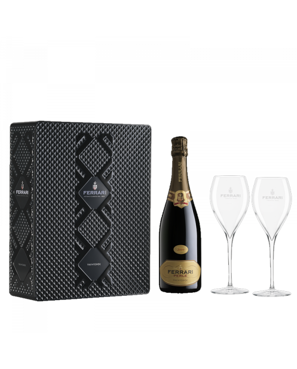 White wines  Latta Nera Perlé Brut Trento DOC 2017 + 2 Calici - Ferrari 63,77 â‚¬ White wines  Latta Nera Perlé Brut Trento DOC 2017 + 2 Calici - Ferrari 63,77 â‚¬