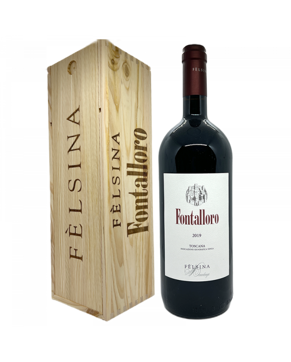 Vini Rossi  Toscana IGT Fontalloro 2019 Magnum - Fattoria di Felsina 117,60 €