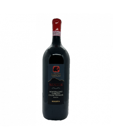 Red Wines  Senior Montepulciano d'Abruzzo Colline Teramane D.O.C.G. Riserva 2015 Magnum - Monti 49,18 € Red Wines  Senior Montepulciano d'Abruzzo Colline Teramane D.O.C.G. Riserva 2015 Magnum - Monti 49,18 €
