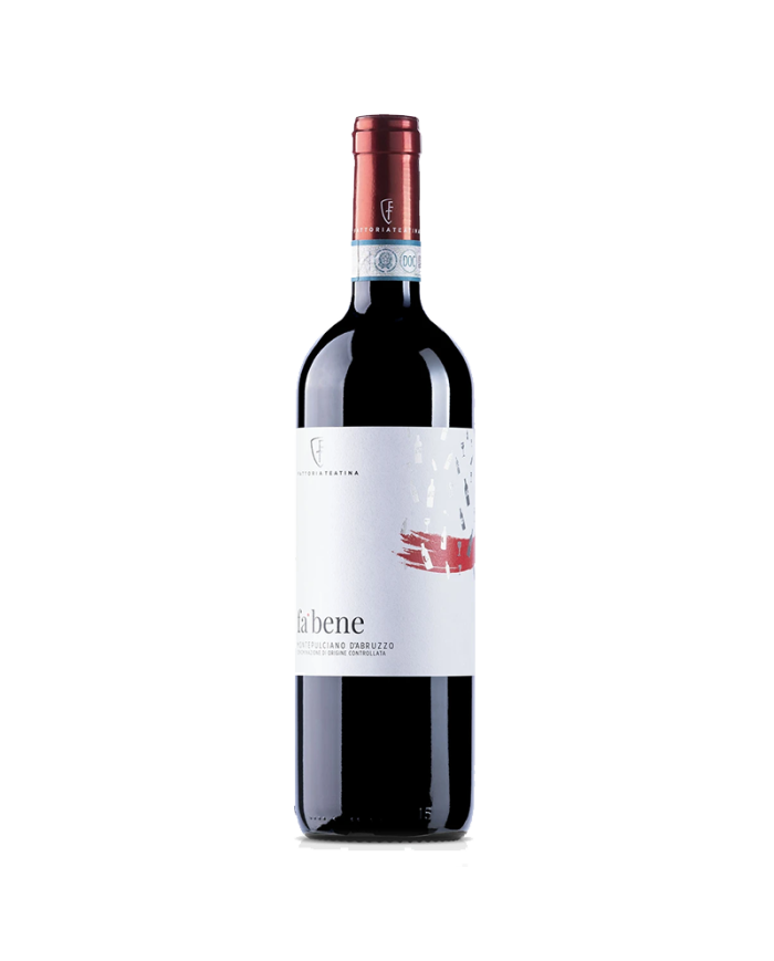 Rode wijnen  FA' BENE Montepulciano D'Abruzzo DOC BIO 2019 - Fattoria Teatina 5,44 €