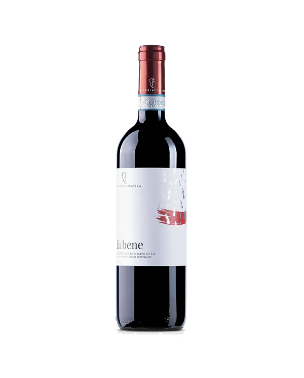 Rode wijnen  FA' BENE Montepulciano D'Abruzzo DOC BIO 2019 - Fattoria Teatina 5,44 â‚¬ Rode wijnen  FA' BENE Montepulciano D'Abruzzo DOC BIO 2019 - Fattoria Teatina 5,44 â‚¬