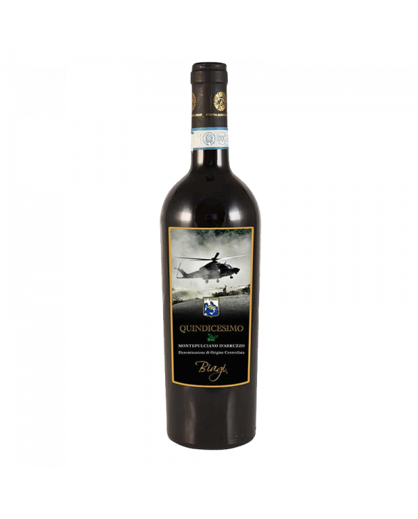 Vini Rossi  Quindicesimo Montepulciano d'Abruzzo DOC 2019 - Aeronautica Militare - Biagi 8,40 â‚¬ Vini Rossi  Quindicesimo Montepulciano d'Abruzzo DOC 2019 - Aeronautica Militare - Biagi 8,40 â‚¬