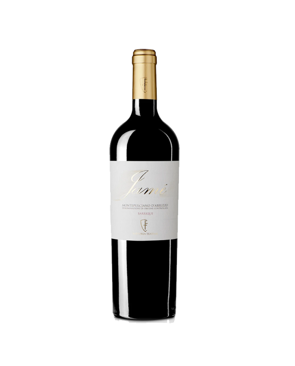 Rode wijnen  JAME' ORO Montepulciano D'Abruzzo DOC Affinato in Barrique 2017 - Fattoria Teatina 18,85 â‚¬ Rode wijnen  JAME' ORO Montepulciano D'Abruzzo DOC Affinato in Barrique 2017 - Fattoria Teatina 18,85 â‚¬