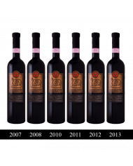 Rode wijnen  Verticale Pathernus Montepulciano d'Abruzzo Colline Teramane DOCG Riserva 2007 2008 2010 2011 2012 2013 - Cantin...