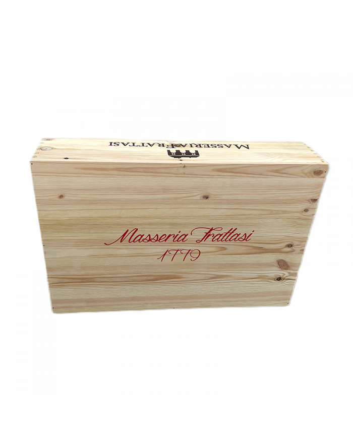 Accessori  Cassa in legno da 6 bottiglie Vuota - Masseria Frattasi 8,93 €