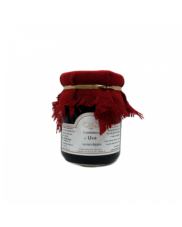 Prelibatezze  Confettura di uva scrucchijata 630 gr - Dora Sarchese 16,51 €