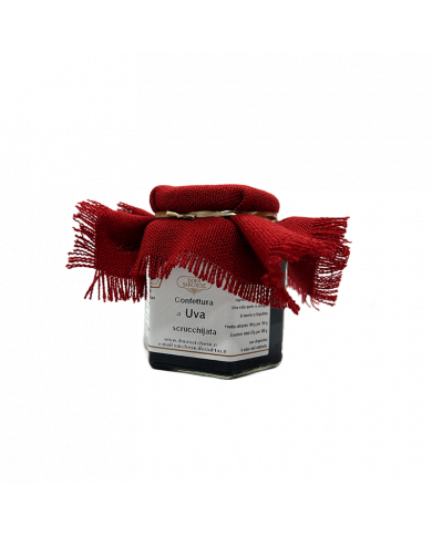 Prelibatezze  Confettura di uva scrucchijata 460 gr - Dora Sarchese 14,21 € Prelibatezze  Confettura di uva scrucchijata 460 gr - Dora Sarchese 14,21 €