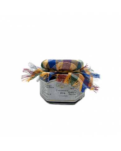 Delicacies  Confettura di uva scrucchijata 120 gr - Dora Sarchese 7,02 € Delicacies  Confettura di uva scrucchijata 120 gr - Dora Sarchese 7,02 €