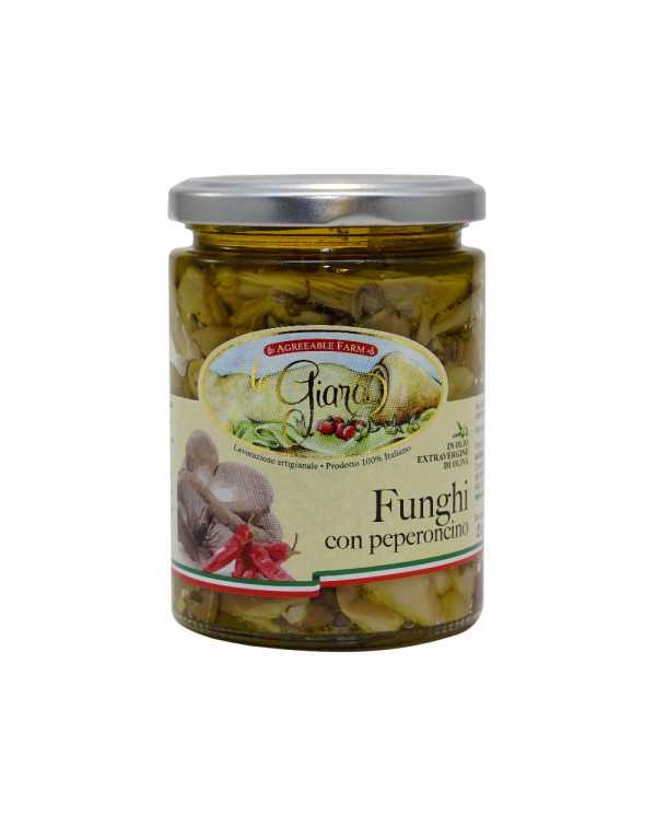 Delicacies  Funghi con peperoncino in Olio EVO Bio - La Giara 7,99 â‚¬ Delicacies  Funghi con peperoncino in Olio EVO Bio - La Giara 7,99 â‚¬