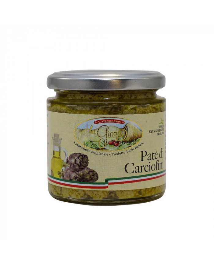 Delicacies  Paté di carciofini in Olio EVO Bio - La Giara 8,80 â‚¬ Delicacies  Paté di carciofini in Olio EVO Bio - La Giara 8,80 â‚¬