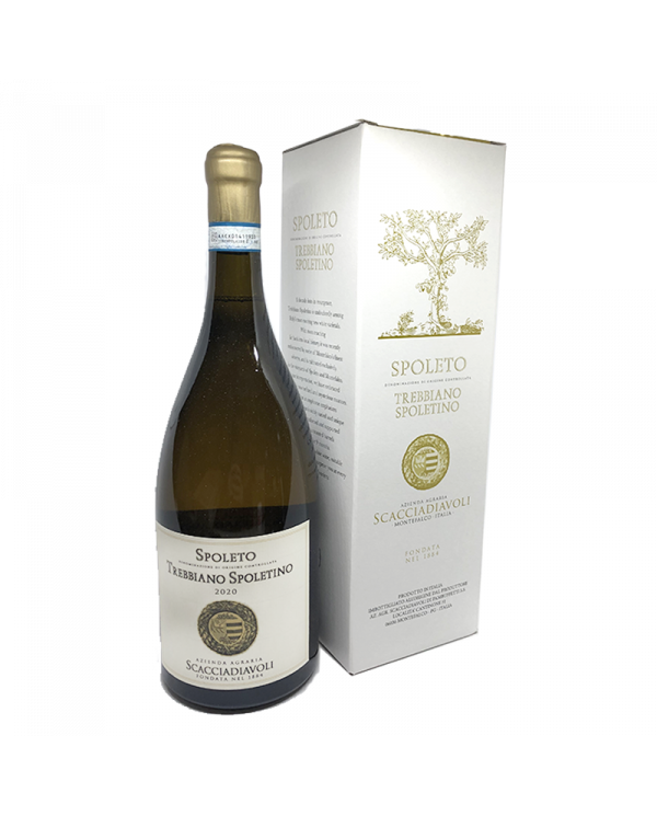 Witte Wijnen  Trebbiano Spoletino Spoleto D.O.C. 2020 Magnum - Scacciadiavoli 27,52 â‚¬ Witte Wijnen  Trebbiano Spoletino Spoleto D.O.C. 2020 Magnum - Scacciadiavoli 27,52 â‚¬