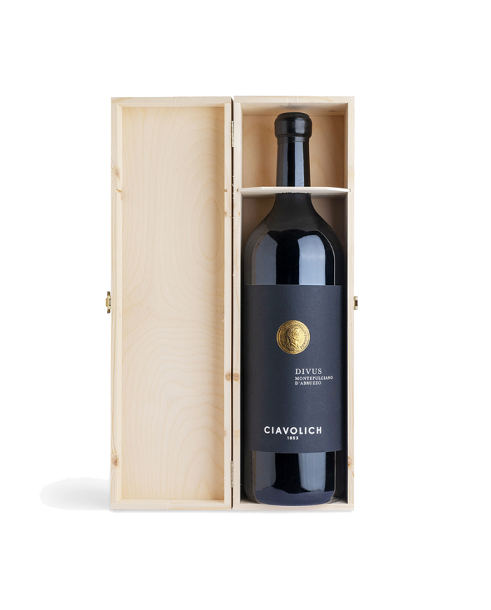 Rode wijnen  Divus Montepulciano D’Abruzzo DOP 2017 Magnum - Ciavolich 29,51 €
