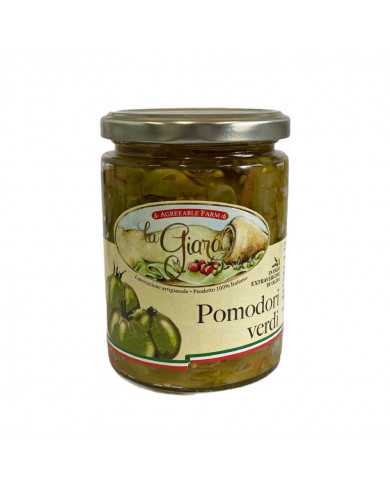 Prelibatezze  Pomodori verdi in Olio EVO Bio - La Giara 7,99 € Prelibatezze  Pomodori verdi in Olio EVO Bio - La Giara 7,99 €