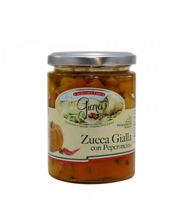 Delicacies  Zucca gialla con peperoncino in Olio EVO Bio - La Giara 7,99 â‚¬ Delicacies  Zucca gialla con peperoncino in Olio EVO Bio - La Giara 7,99 â‚¬