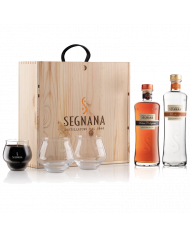 Grappe  Grappa Solera Invecchiata + Grappa Trentina + 2 bicchieri + 1 Candela - Segnana 67,48 €