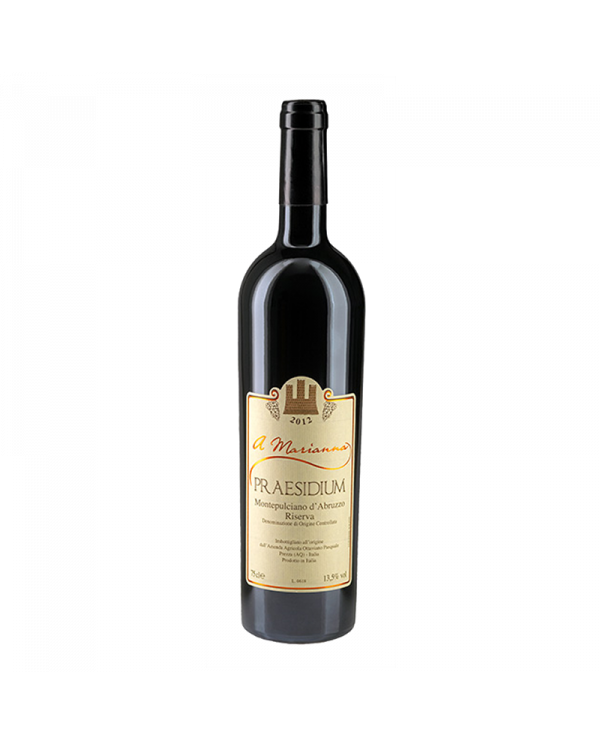 Vini Rossi  A Marianna Montepulciano d’Abruzzo Riserva DOC 2015 - Praesidium 37,18 â‚¬ Vini Rossi  A Marianna Montepulciano d’Abruzzo Riserva DOC 2015 - Praesidium 37,18 â‚¬