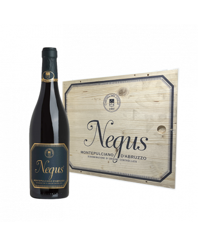 Rode wijnen  Cassa legno da 6 bottiglie NEGUS Montepulciano D'Abruzzo DOC 2015 - Cascina del Colle 223,31 â‚¬ Rode wijnen  Cassa legno da 6 bottiglie NEGUS Montepulciano D'Abruzzo DOC 2015 - Cascina del Colle 223,31 â‚¬