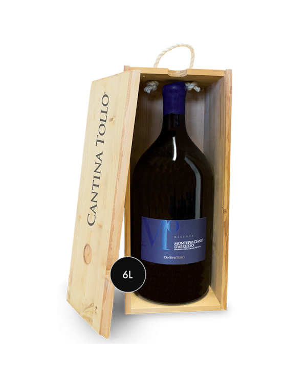 Rode wijnen  Mo Montepulciano D’Abruzzo Dop Riserva 2019 Mathusalem 6 litri - Cantina Tollo 120,00 â‚¬ Rode wijnen  Mo Montepulciano D’Abruzzo Dop Riserva 2019 Mathusalem 6 litri - Cantina Tollo 120,00 â‚¬