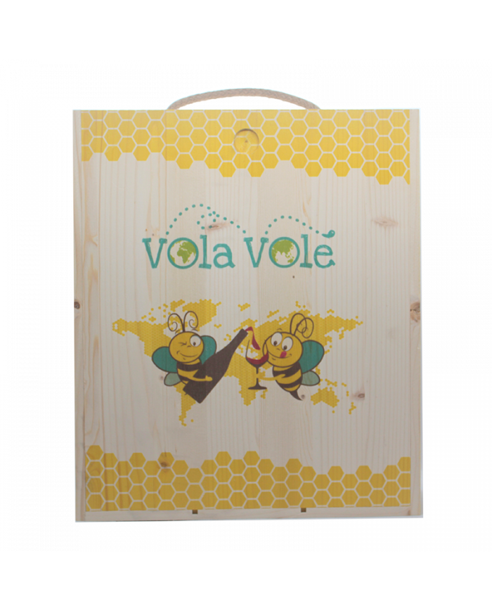 Accessori  Cassetta in legno da 3 bottiglie Vuota Vola Volè - Cantina Orsogna 17,29 €
