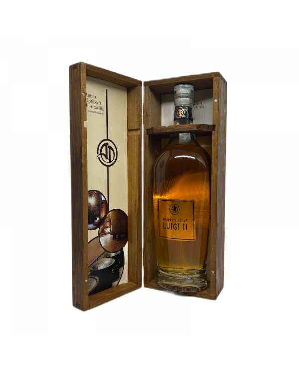 Distillati  Grappa Riserva Luigi II invecchiata 10 anni con cassetta - Altavilla 41,63 €