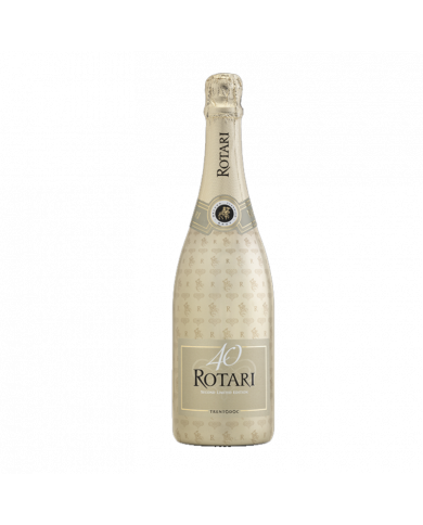 White wines  40 ANNI Second Limited Edition Brut Riserva Trento DOC 2013 - Rotari 33,00 € White wines  40 ANNI Second Limited Edition Brut Riserva Trento DOC 2013 - Rotari 33,00 €