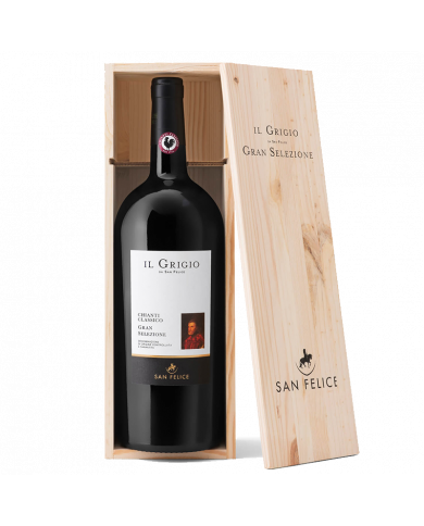 Rode wijnen  Il Grigio Chianti Classico Gran Selezione DOCG 2018 Jeroboam 3 litri - San Felice 95,33 €
