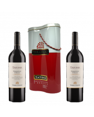Vini Rossi  Tatone Montepulciano d'Abruzzo DOC 2019 Tin-Box da 2 bottiglie - Terra d'Aligi 24,51 â‚¬ Vini Rossi  Tatone Montepulciano d'Abruzzo DOC 2019 Tin-Box da 2 bottiglie - Terra d'Aligi 24,51 â‚¬