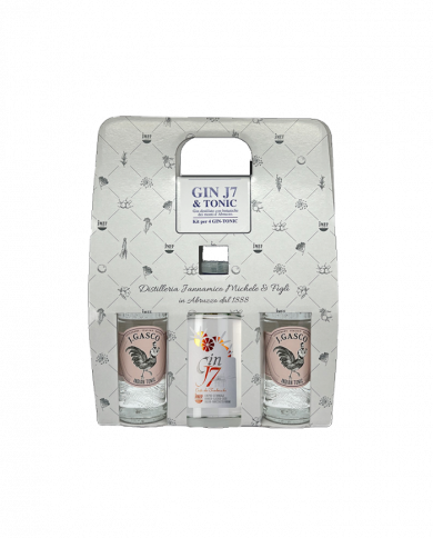 Distillates  Kit J7 - Gin Costa dei Trabocchi e tonic - JMEF Jannamico Liquori 14,00 € Distillates  Kit J7 - Gin Costa dei Trabocchi e tonic - JMEF Jannamico Liquori 14,00 €