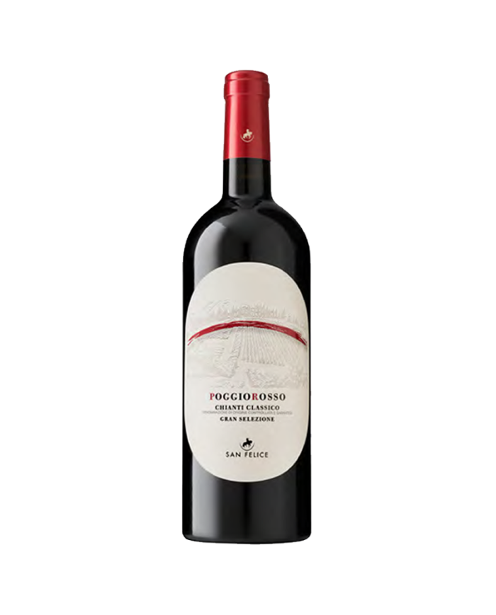 Rode wijnen  Poggio Rosso Chianti Classico Gran Selezione DOCG 2019 - San Felice 44,20 €