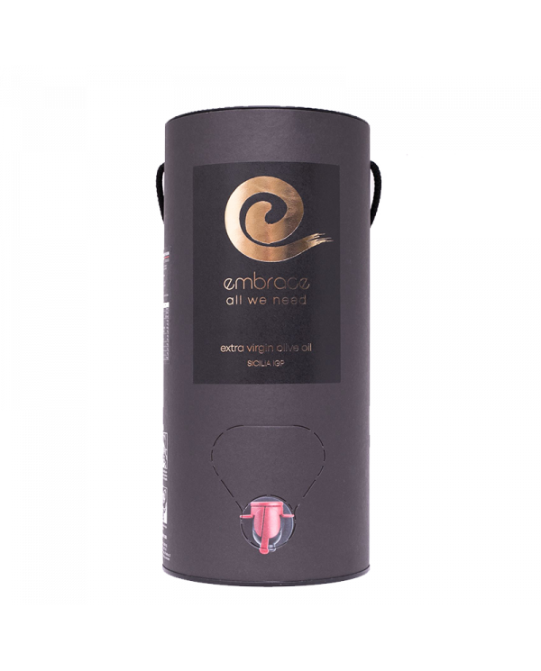 Olio Extravergine di Oliva  Olio extravergine di oliva Sicilia IGP Bag in Tube 3 litri - Evo Embrace 48,07 â‚¬ Olio Extravergine di Oliva  Olio extravergine di oliva Sicilia IGP Bag in Tube 3 litri - Evo Embrace 48,07 â‚¬