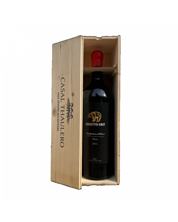 Red Wines  Montepulciano D'Abruzzo DOP 2011 Riserva Orsetto Oro Jeroboam - Casal Thaulero 40,77 â‚¬ Red Wines  Montepulciano D'Abruzzo DOP 2011 Riserva Orsetto Oro Jeroboam - Casal Thaulero 40,77 â‚¬