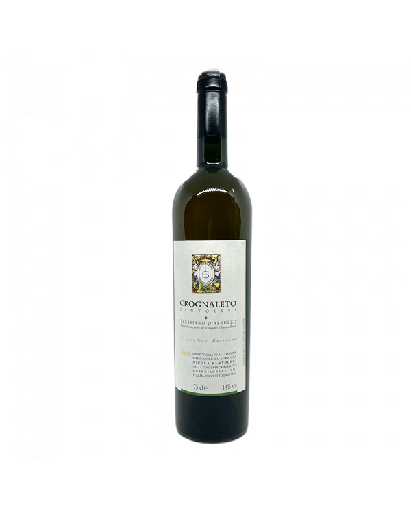 Vini Bianchi  Trebbiano d’Abruzzo DOC Crognaleto Barrique 2003 - Santoleri 37,62 â‚¬ Vini Bianchi  Trebbiano d’Abruzzo DOC Crognaleto Barrique 2003 - Santoleri 37,62 â‚¬