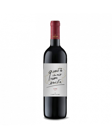 Rode wijnen  Questo Vino Non Esiste Rosso del Molise 2019 - Campi Valerio 12,75 â‚¬ Rode wijnen  Questo Vino Non Esiste Rosso del Molise 2019 - Campi Valerio 12,75 â‚¬