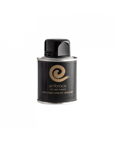 Natives Olivenöl extra  Embrace Olio extravergine di oliva Sicilia IGP latta 100 ml - Evo Embrace 4,81 â‚¬ Natives Olivenöl extra  Embrace Olio extravergine di oliva Sicilia IGP latta 100 ml - Evo Embrace 4,81 â‚¬