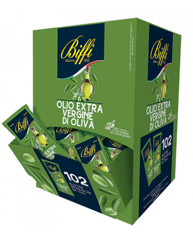 Olio Extravergine di Oliva  Olio Extra Vergine di Oliva Monodose 102 bustine da 10ml - Biffi 17,26 â‚¬ Olio Extravergine di Oliva  Olio Extra Vergine di Oliva Monodose 102 bustine da 10ml - Biffi 17,26 â‚¬