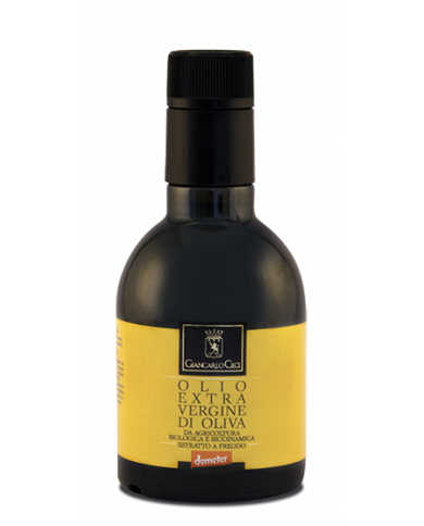 Natives Olivenöl extra  Olio extra vergine d'oliva DEMETER 250 ml. Giancarlo Ceci 4,80 â‚¬ Natives Olivenöl extra  Olio extra vergine d'oliva DEMETER 250 ml. Giancarlo Ceci 4,80 â‚¬