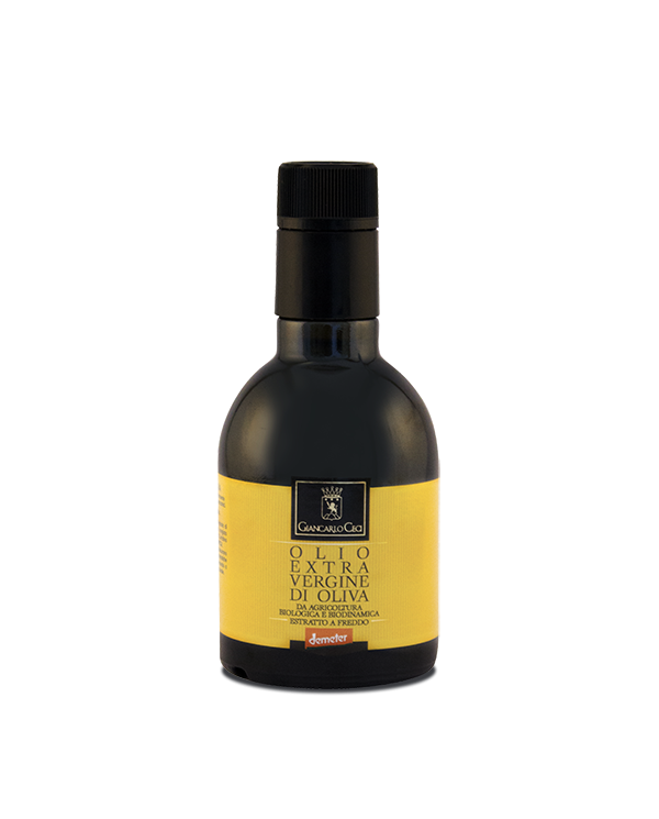 Olio Extravergine di Oliva  Olio extra vergine d'oliva DEMETER 250 ml. Giancarlo Ceci 4,80 â‚¬ Olio Extravergine di Oliva  Olio extra vergine d'oliva DEMETER 250 ml. Giancarlo Ceci 4,80 â‚¬