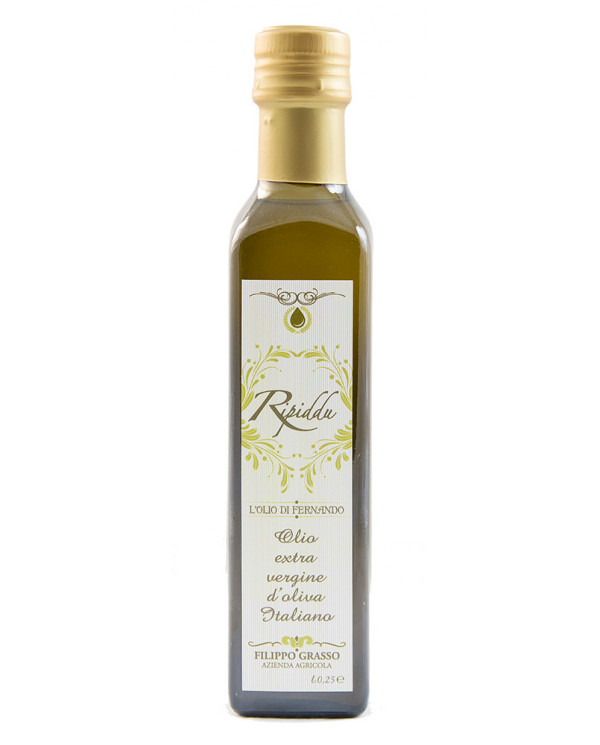 Olio Extravergine di Oliva  Ripiddu Olio Extra Vergine d'oliva 250 ml. - Filippo Grasso 10,50 â‚¬ Olio Extravergine di Oliva  Ripiddu Olio Extra Vergine d'oliva 250 ml. - Filippo Grasso 10,50 â‚¬