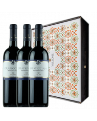 Red Wines  3 bottiglie Vallone Graticciaia Salento Rosso IGP 2016 Agricole Vallone 131,43 €