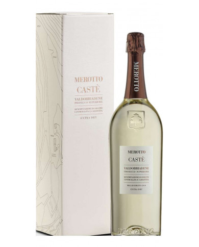 Vini Grandi Formati  Valdobbiadene Prosecco Superiore Extra Dry Castè Millesimato DOCG Magnum Astucciato Merotto 42,00 € Vini Grandi Formati  Valdobbiadene Prosecco Superiore Extra Dry Castè Millesimato DOCG Magnum Astucciato Merotto 42,00 €