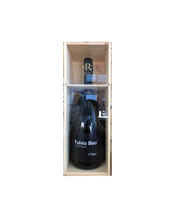 Vini Grandi Formati  Spumante Metodo Classico Fulvio Beo Rosé Magnum Cassa Legno Ca' Rugate 50,50 â‚¬ Vini Grandi Formati  Spumante Metodo Classico Fulvio Beo Rosé Magnum Cassa Legno Ca' Rugate 50,50 â‚¬
