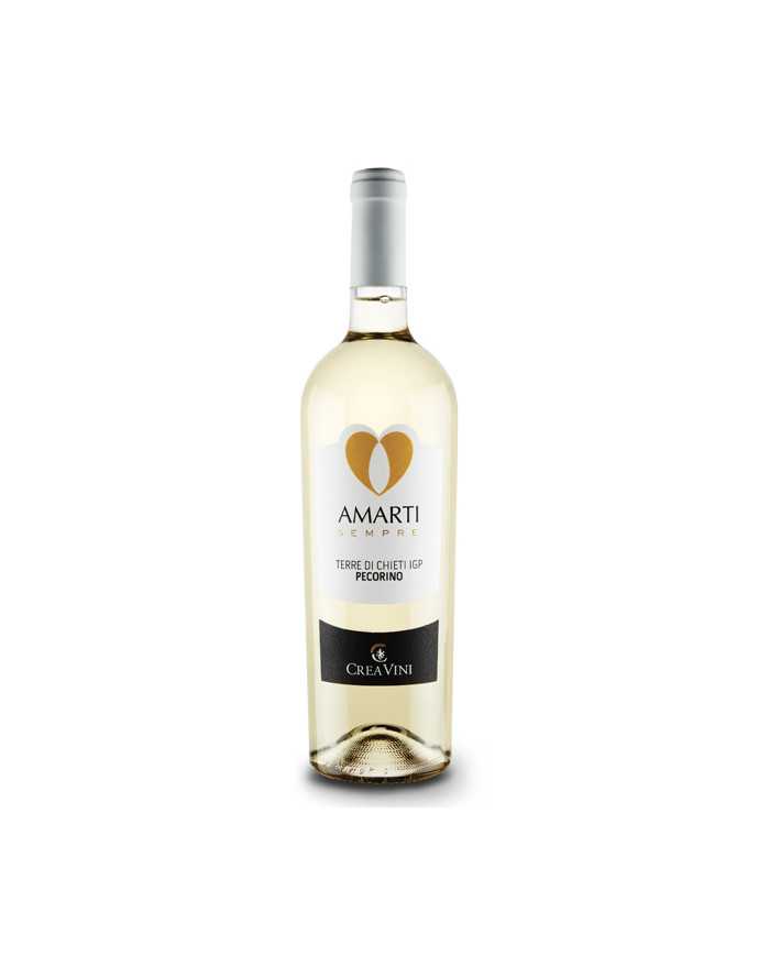 Witte Wijnen  Pecorino Terre di Chieti IGP 2023 Amarti Sempre - Crea Vini 9,02 €