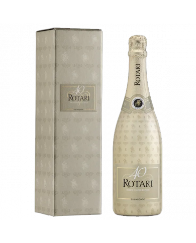 White wines  40 ANNI Second Limited Edition Brut Riserva 2013 in astuccio regalo - Rotari 35,00 € White wines  40 ANNI Second Limited Edition Brut Riserva 2013 in astuccio regalo - Rotari 35,00 €