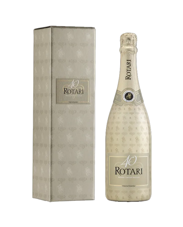 White wines  40 ANNI Second Limited Edition Brut Riserva 2013 in astuccio regalo - Rotari 35,00 â‚¬ White wines  40 ANNI Second Limited Edition Brut Riserva 2013 in astuccio regalo - Rotari 35,00 â‚¬