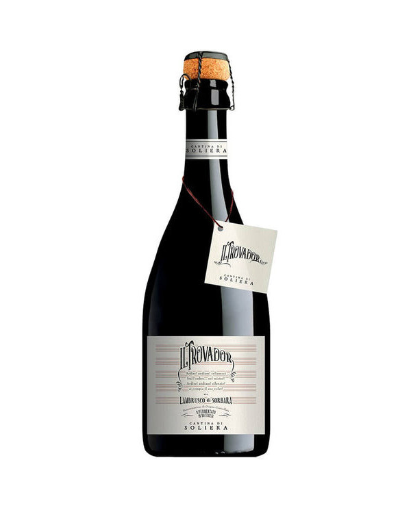 Vini Rossi  Lambrusco di sorbara il Trovador DOC 2023 - Cantina di Soliera 13,12 â‚¬ Vini Rossi  Lambrusco di sorbara il Trovador DOC 2023 - Cantina di Soliera 13,12 â‚¬