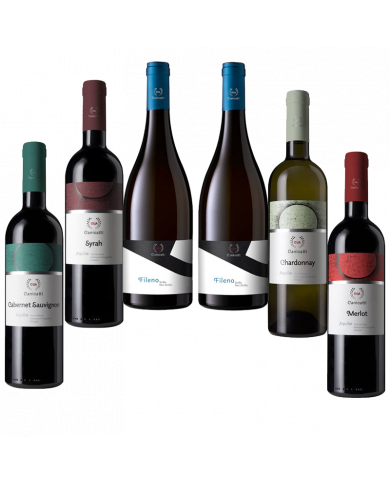 Vini Rossi  Selezione Canicattì 2 bottiglie Fileno - Aquilae: Cabernet Syrah Merlot Chardonnay - CVA Canicattì 46,39 â‚¬ Vini Rossi  Selezione Canicattì 2 bottiglie Fileno - Aquilae: Cabernet Syrah Merlot Chardonnay - CVA Canicattì 46,39 â‚¬