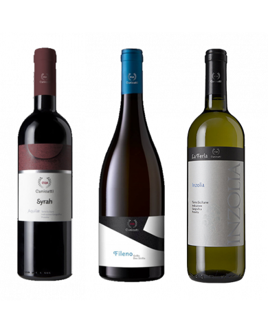 Vini Rossi  Fileno Grillo DOC 2022 - LA FERLA Inzolia Terre Siciliane IGP 2021 - Aquilae Syrah Terre Siciliane IGP 2020 - CVA... Vini Rossi  Fileno Grillo DOC 2022 - LA FERLA Inzolia Terre Siciliane IGP 2021 - Aquilae Syrah Terre Siciliane IGP 2020 - CVA...
